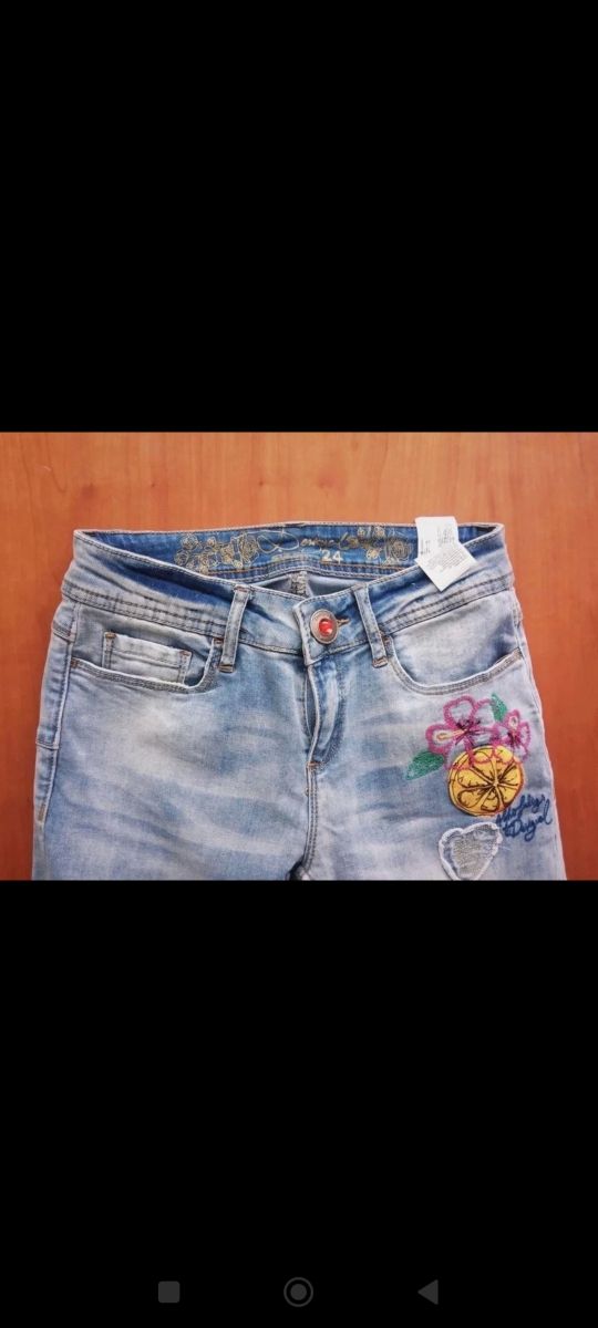 Pantalón denim niña Desigual