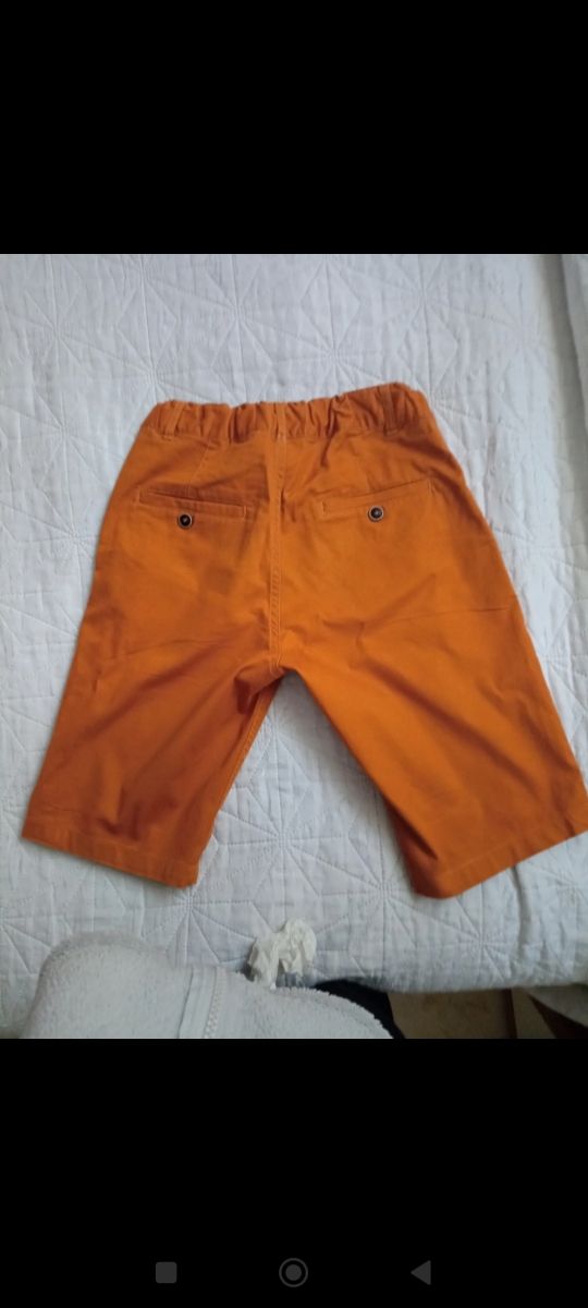 Pantalón corto color mostaza niño mayoral 14 años