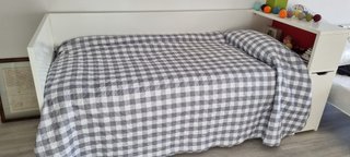 Cama Nido IKEA HEMNES + Cabecero-Mesilla + Colchón