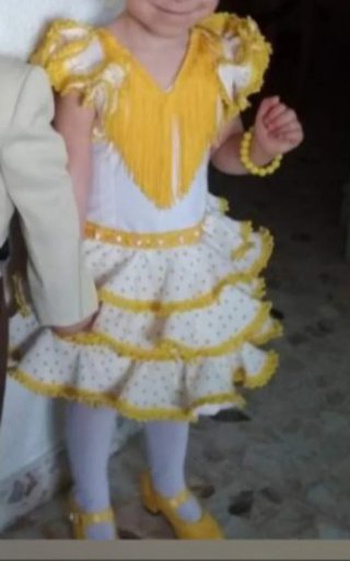 Traje de flamenca niña nuevo
