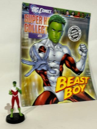 Eaglemoss figura PLOMO DC BEAST BOY #49 +rev
