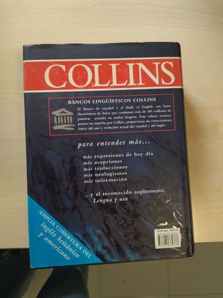 Collins Diccionario Español -Ingles