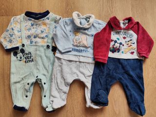 Set 3 tute Neonato Disney