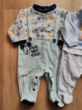 Set 3 tute Neonato Disney