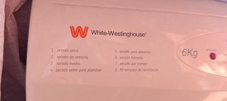 Secadora White Westinghouse dry60e