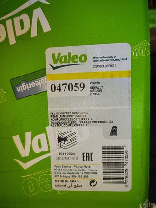 Piloto trasero Renault