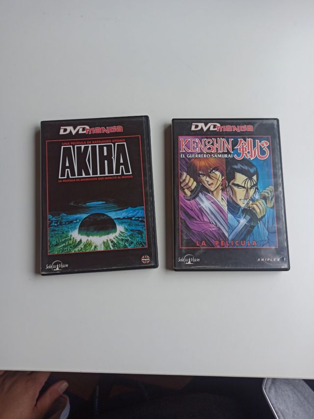 Akira y Kenshin DVD Manga