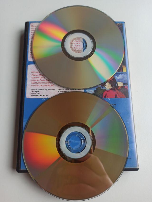 Akira y Kenshin DVD Manga