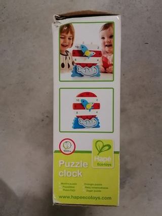 Reloj puzzle de Hapé eco-toys