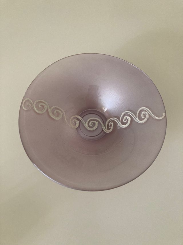 Porttacaramelle in vetro