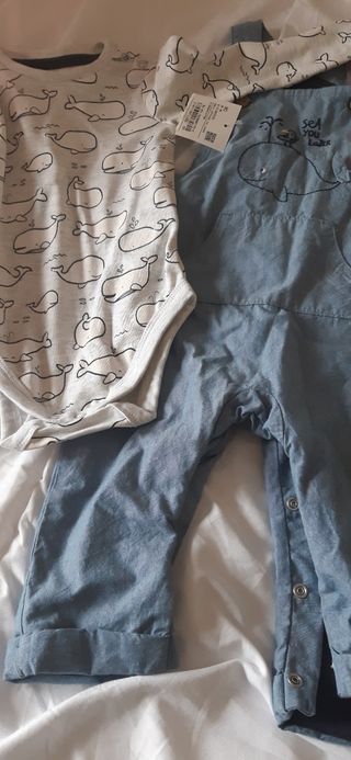 Conjunto bebe 9/12 meses.