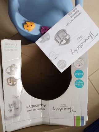 Adaptador Azul Bañera Bebé