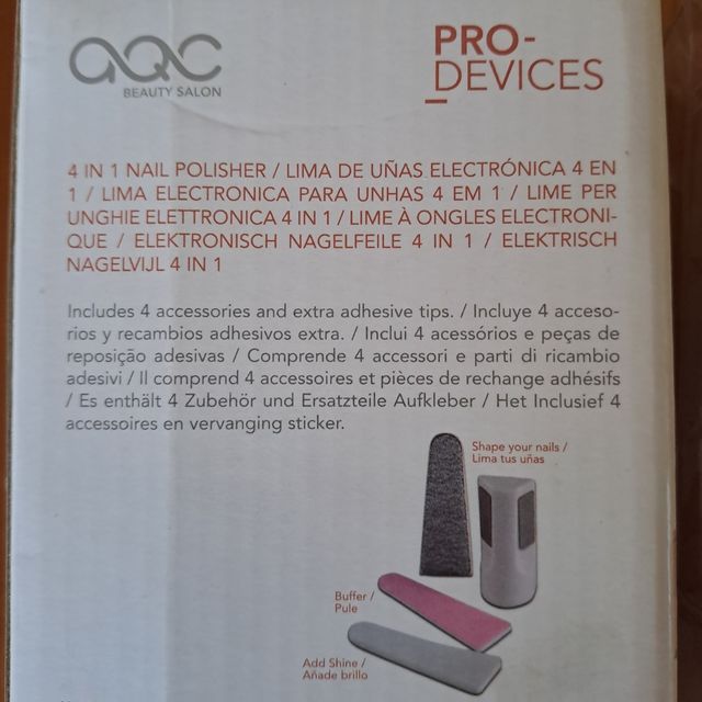 Lima de uñas electrónica