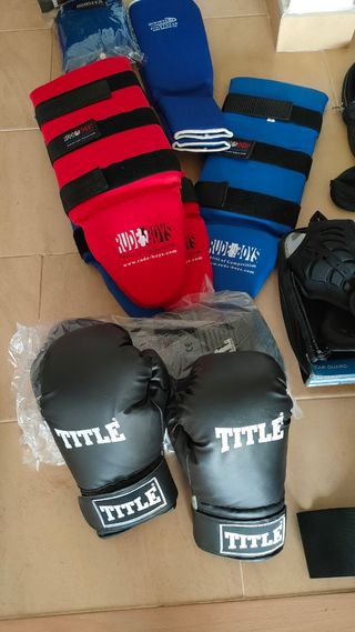 Material deporte de contacto nuevo