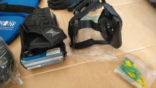 Material deporte de contacto nuevo