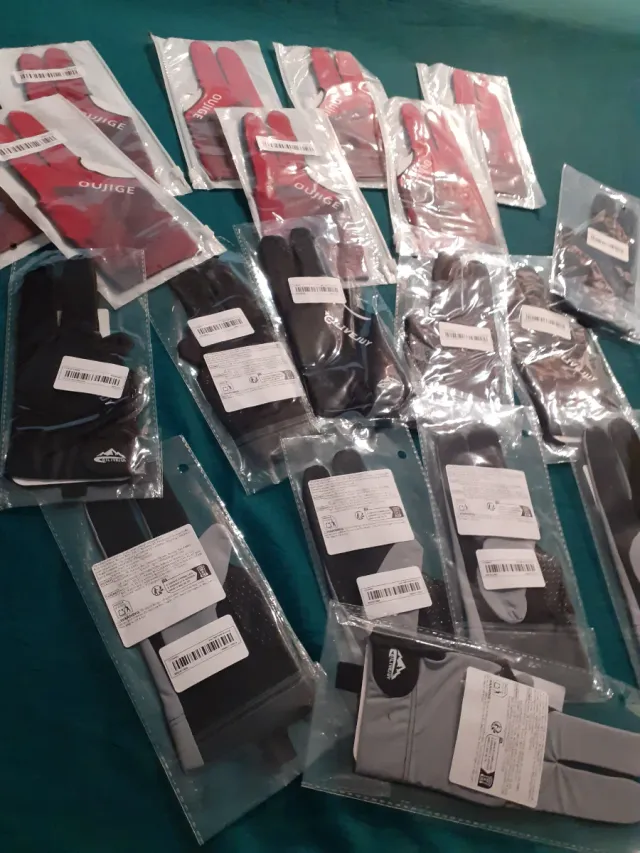 Guantes de billar