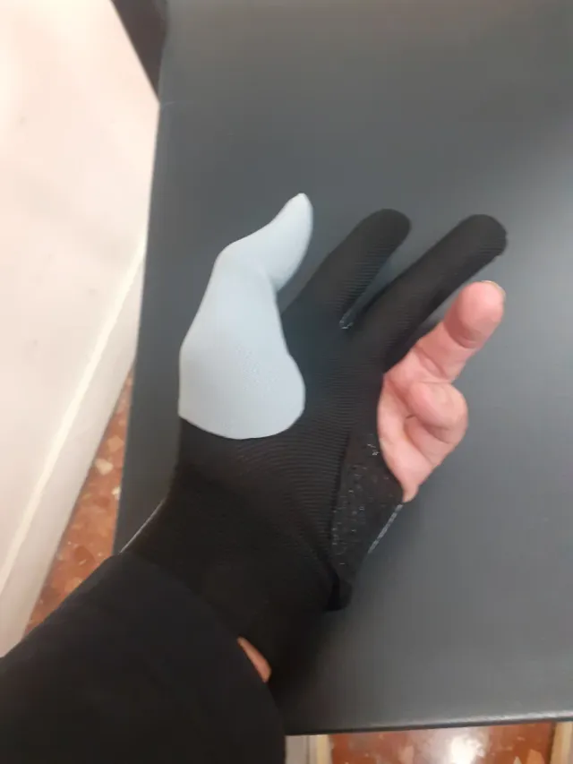 Guantes de billar