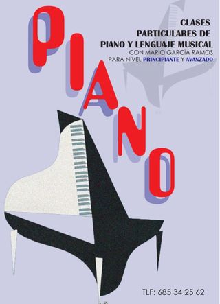 Clases de piano y lenguaje musical