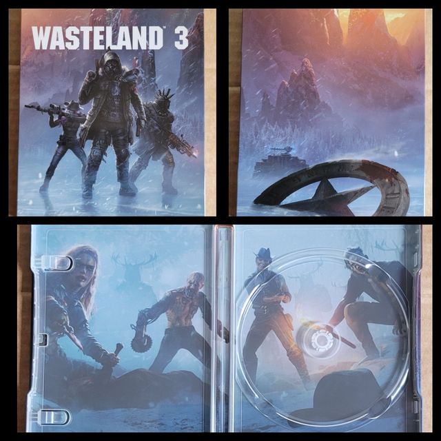 Wasteland 3. Caja metalica vacia nunca usada.