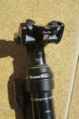 Tija sillín telescópica TranzX cable externo 30.9