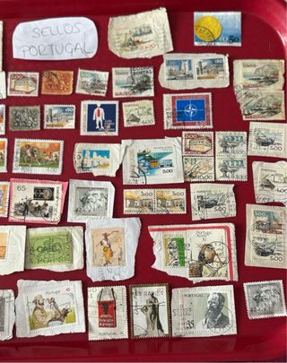 Sellos del mundo, muchos paises