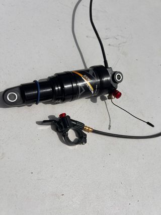 Amortiguador mtb con bloqueo manillar