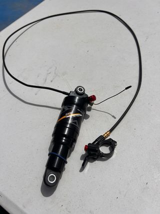 Amortiguador mtb con bloqueo manillar