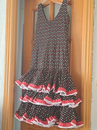 ANTIGUO VESSTIDO DE FLAMENCA