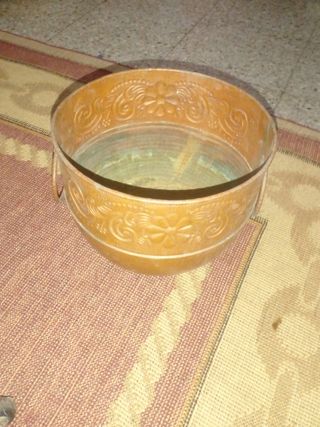 Olla de cobre vieja