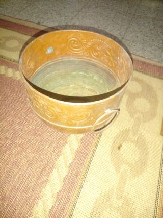 Olla de cobre vieja