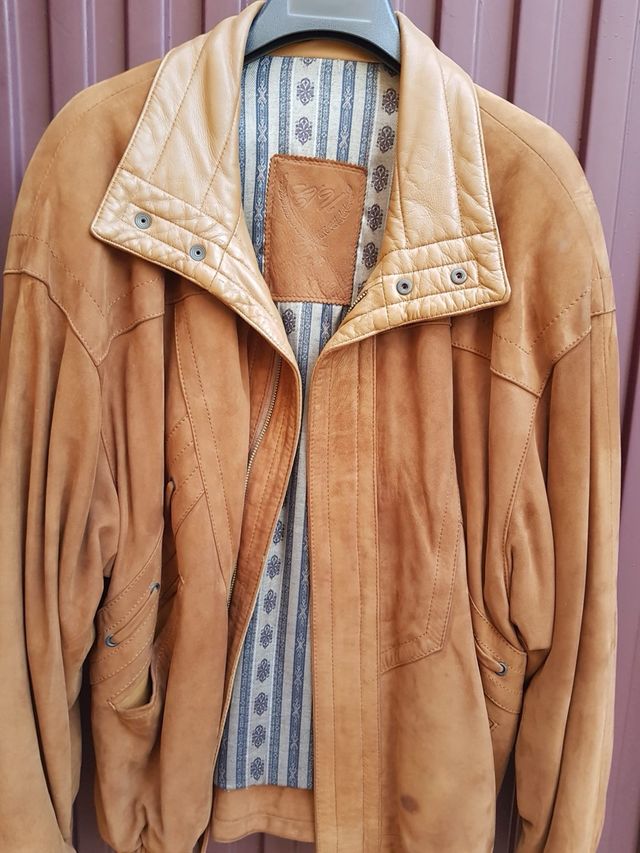 Chaqueta piel hombre