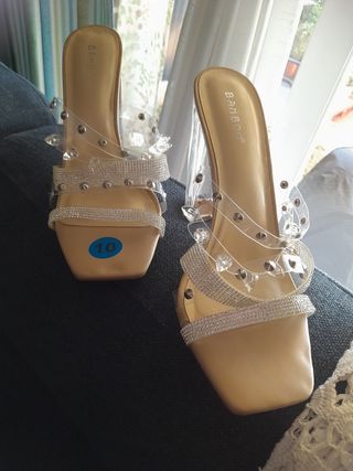 Sandalias brillantes FIESTA