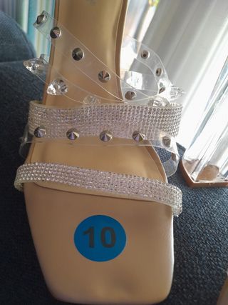Sandalias brillantes FIESTA