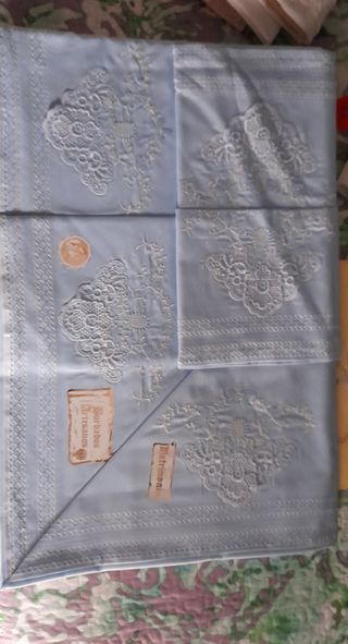 Juegos sábanas bordadas Shima