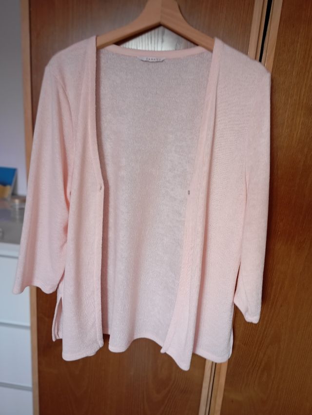 Cardigan rosa
