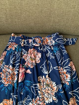 Falda larga para eventos de Stradivarius