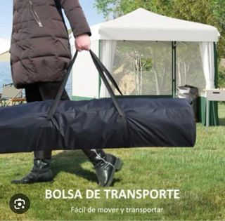 Cenador acero plegable