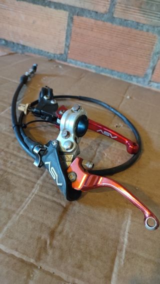 Juego manetas ASV pit bike