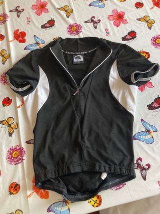 Parentini maglia da bici con zip