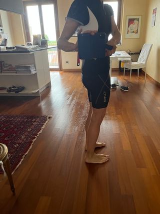 Parentini maglia da bici con zip