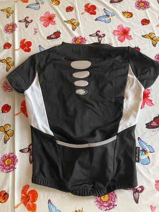 Parentini maglia da bici con zip
