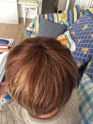 Peluca. Pelo natural