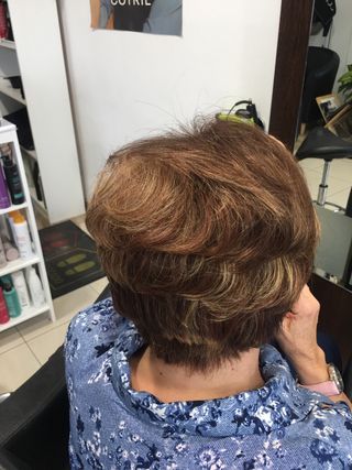 Peluca. Pelo natural