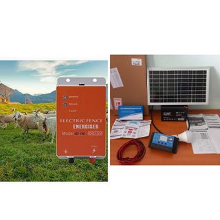 Vallado eléctrico pastor solar 12v con kit solar