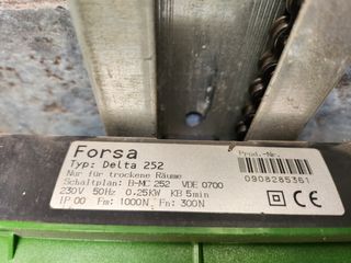 Motor Puerta Garaje Automática 0,25kW