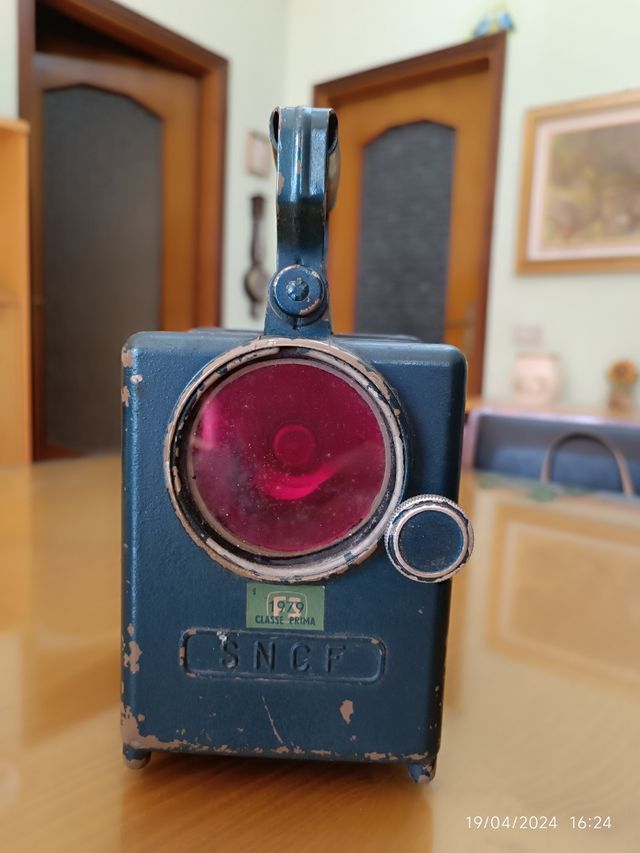 Lampada per ferrovia vintage