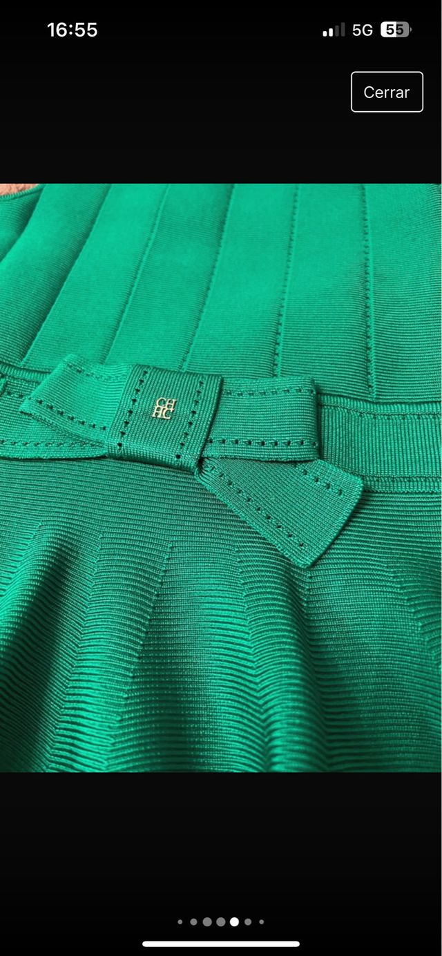 Vestido carolina herrera