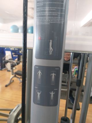 Dominadas asistidas technogym 