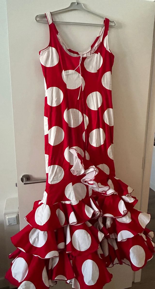 Vestido flamenca talla M