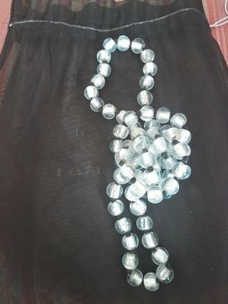 Collar largo de cristal